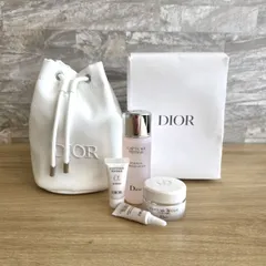 Christian Dior クリスチャンディオール CD カプチュール トータル C ENGY ポーチセット 化粧品 レディース ホワイト 中古
