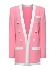 バルマン レディースーツ ブレザー BALMAIN テーラードジャケット Pink ピンクのサムネイル