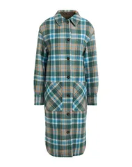 ウール リッチ レディース アウター コート WOOLRICH コート Azure Blue ブルーのサムネイル