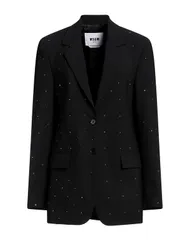 エムエスジイエム レディースーツ ブレザー MSGM テーラードジャケット Black ブラックのサムネイル