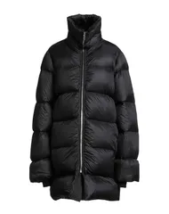 リックオウエンス レディース アウター ダウンシンセティック RICK OWENS パファージャケット Black ブラックのサムネイル
