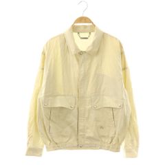 バーバリーズ Burberrys ジャケット ブルゾン ジップアップ M ベージュ /HK ■ECD001