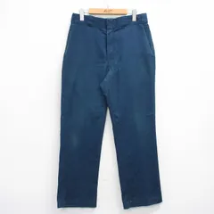 W33/古着 ディッキーズ ワーク パンツ メンズ 90年代 90s タロン 紺【spe】 26feb13