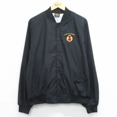 XL/古着 長袖 ジャケット メンズ 90年代 90s ORDER 大きいサイズ ラグラン USA製 黒 26feb13