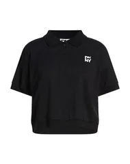 ダナ キャラン ニューヨーク レディース トップス ポロシャツ DKNY ポロシャツ Black ブラックのサムネイル