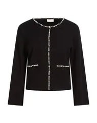 リュージョー レディース ニット カーディガン LIU JO カーディガン Black ブラックのサムネイル