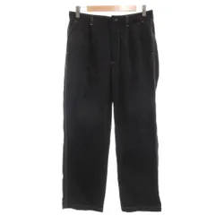 ジャーナルスタンダード トライセクト JOURNAL STANDARD TRISECT 美品 パンツ M タック入り フルレングス 黒 ブラック /KB ■ECA001