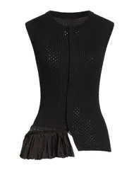 マルタンマルジェラ レディース ニット カーディガン MM6 MAISON MARGIELA カーディガン Black ブラックのサムネイル