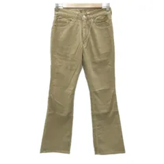 リーバイス Levi's 537 ウエスタンブーツカット コーデュロイパンツ フレアパンツ ロング丈 29 ベージュ /SY6 ■ECA001