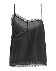 マルタンマルジェラ レディース トップス MM6 MAISON MARGIELA シルクトップス Black ブラックのサムネイル