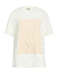 ツインセット レディース トップス Tシャツ TWINSET Ｔシャツ Ivory アイボリーのサムネイル