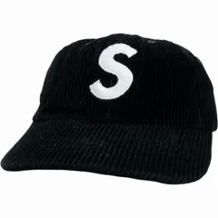 Size【フリー】 SUPREME シュプリーム 24AW Corduroy S Logo 6-Panel Black キャップ 黒 【中古品-良い】 20838428
