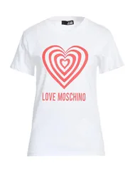 ラブ モスキーノ レディース トップス Tシャツ LOVE MOSCHINO Ｔシャツ White ホワイトのサムネイル