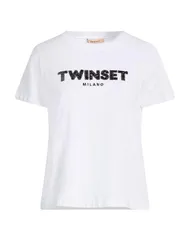 ツインセット レディース トップス Tシャツ TWINSET Ｔシャツ White ホワイトのサムネイル