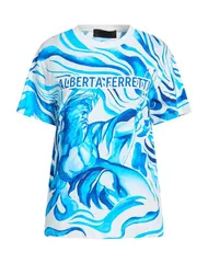 アルベルタ フェレッティ レディース トップス Tシャツ ALBERTA FERRETTI Ｔシャツ White ホワイトのサムネイル