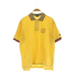 パーリーゲイツ PEARLY GATES ゴルフウエア 半袖ポロシャツ 刺繍 S イエロー /MY ■OS ■GY58