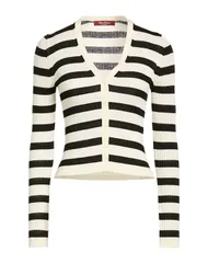 マックスマーラ レディース ニット カーディガン MAX MARA STUDIO カーディガン OffWhite オフホワイト