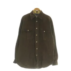 トミーヒルフィガー TOMMY HILFIGER コーデュロイシャツ 長袖 S ブラウン /MY ■OS ■ECE003