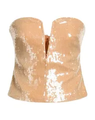 セルフ・ポートレイト レディース トップス SELFPORTRAIT ビスチェ Beige ベージュのサムネイル