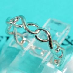 ティファニー TIFFANY&CO インフィニティ バンド リング 10号 限定