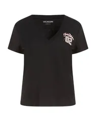 トゥルーレリジョン レディース トップス Tシャツ TRUE RELIGION Ｔシャツ Black ブラックのサムネイル