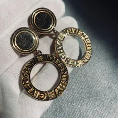 GIVENCHY/ジバンシー、ゴールドイヤリング、ヴィンテージ