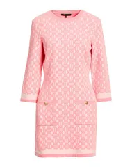 マージュ レディース ドレス MAJE オフィスワンピース Pink ピンク