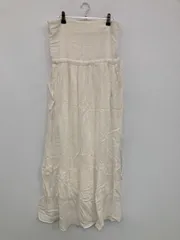 AUGUSTLOUNGE,SEOUL ロングスカート ホワイト