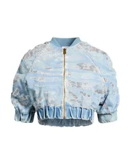 ピンコ レディース アウター PINKO デニムブルゾン Blue ブルーのサムネイル