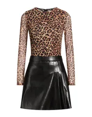 アリス アンド オリビア レディース ドレス ALICE OLIVIA プリーツドレス Camel キャメル