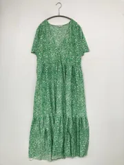 ZARA ザラ ワンピース EUR M/USA M/MEX 28 グリーン