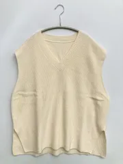 ベスト L アイボリー