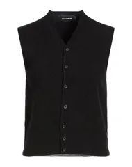 ディースクエアード レディース ニット カーディガン DSQUARED2 ニットベスト Black ブラックのサムネイル