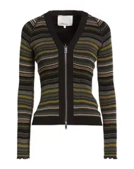 スリーワンフィリップリム レディース ニット カーディガン 31 PHILLIP LIM カーディガン Dark Green グリーンのサムネイル