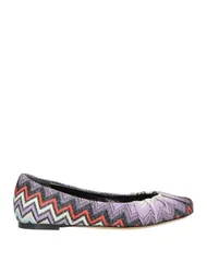 ミッソーニ レディース シューズ MISSONI バレリーナ Purple パープルのサムネイル
