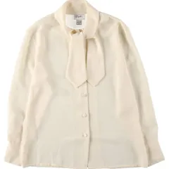 古着 ShARA 長袖 ボウタイ ブラウス レディースM相当/eaa413236