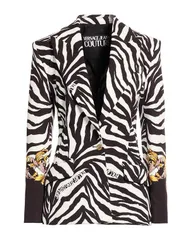 ヴェルサーチ レディースーツ ブレザー VERSACE JEANS COUTURE テーラードジャケット Black ブラックのサムネイル
