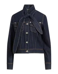 ランバン レディース アウター LANVIN デニムブルゾン Blue ブルーのサムネイル