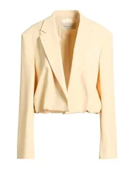 ドリス・ヴァン・ノッテン レディースーツ ブレザー DRIES VANOTEN テーラードジャケット Yellow イエローのサムネイル