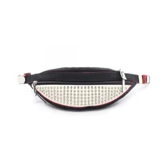 クリスチャンルブタン Christian Louboutin ウエストバッグ ボディバッグ パリスニューヨーク 1205120 Q716 ホワイト/ブラック レザー パリス ニューヨークシティ スモール ボディバッグのサムネイル