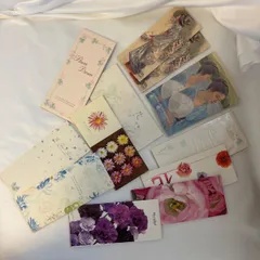 【良品】一筆箋　13点まとめ売り　黒田清輝　花柄T-53