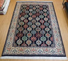 アルデビル産 ペルシャ絨毯 約200×145cm オールド絨毯 - メルカリ