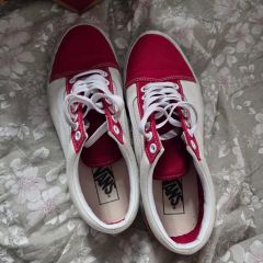 VANS オールドスクール レッド/白 スニーカー 260