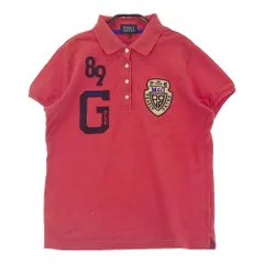 サイズ：2 PEARLY GATES パーリーゲイツ  半袖ポロシャツ  レッド系 [240101648208] ゴルフウェア レディース ストスト