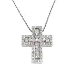 DAMIANI ダミアーニ 750WG ベルエポック ホワイトゴールド ダイヤモンドネックレス 20073470 Mサイズ ダイヤモンド ペンダント ネックレス ホワイトゴールド メンズ ウィメンズのサムネイル
