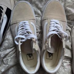 VANS オールドスクール ベージュ スニーカー 260