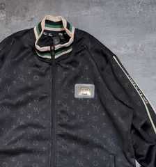 Karl Kani Men's Monogram Track Jacket Black L カールカナイ モノグラム トラックジャケット メンズ L ブラックのサムネイル