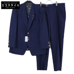 PaulSmith ポールスミス 【新品同様】ストライプ ウール 裏地総柄 3Bシングル 3P ジャケット・ベストXL/ボトムス100