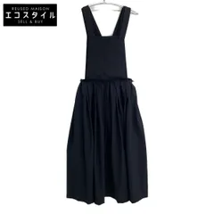 COMMEdesGARCONS COMMEdesGARCONS コムデギャルソンコムデギャルソン（コムコム） AD2016 RS-A008 ﾌﾞﾗｯｸ ｳｰﾙ ｷﾞｬｻﾞｰｼﾞｬﾝﾊﾟｰｽｶｰﾄ/ﾜﾝﾋﾟｰｽ S