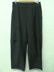 ma0041:UNIQLO(ユニクロ）20235年 ジャージーカーブパンツ/241-479688/深緑/WOMEN'S XL